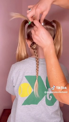 Upside Down Braided Pigtails Tutorial