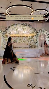 Dance on Badi Mushkil 💃🏻 @haniaheheofficial via mahamfatima . #shaadiwaadi | Shaadi Waadi