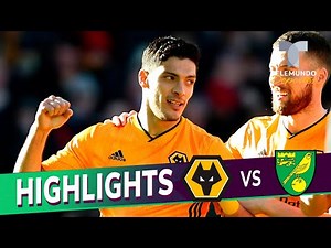 Wolverhampton vs. Norwich City: 3-0 Goals & Highlights | Premier League | Telemundo Deportes