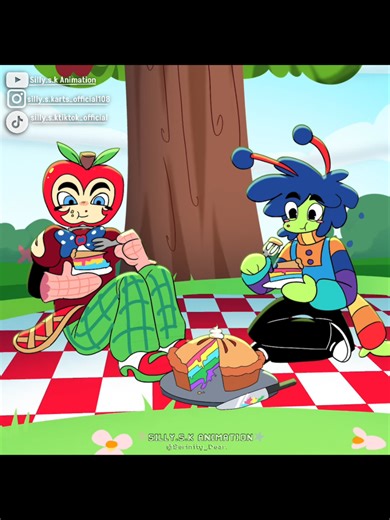 Sweet Apple Syndrome 😱😨🍎🌈[OC Animation short lore] song name : Pop Rocks 💜#animation #oc #character #lore #fyp