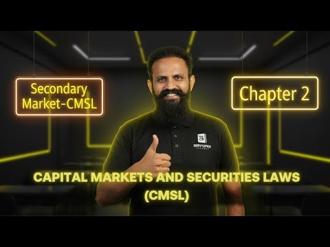 Secondary Market Explained | CS Executive CMSL—Chapter 2 | Master Concepts Fast | ArivuPro