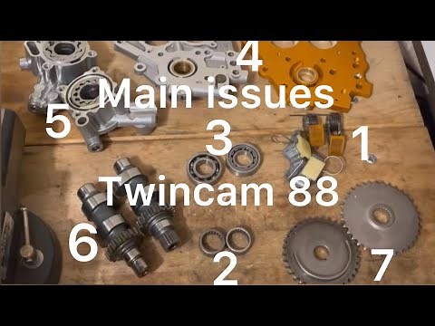 7 Main Problems with Harley Twincam 88 engines