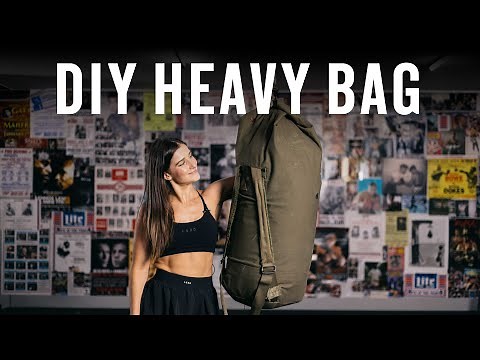 DIY Homemade Punching Bag | Household Items