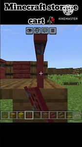 Minecraft storage cart 🥀 #minecraft #shorts #minecraftbuilds #trending #viral