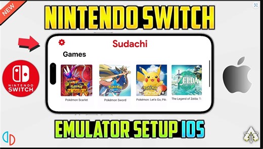 第一款苹果iOS版Switch模拟器 - Sudachi 苏妲己接手Yuzu开发 | 宝可梦 奥德赛 | 千万不要升级iOS17