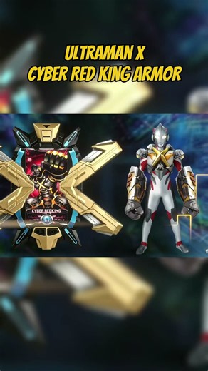 Cyber Red King armor - Game Ultraman X devicer Simulator ver 1.1 #ultraman