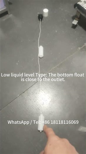 Low Liquid Level Float Control Connection For Water Tank