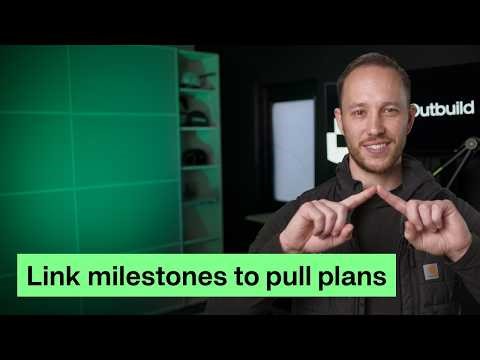 What is the best workflow to link master schedule milestones to phase pull plans?