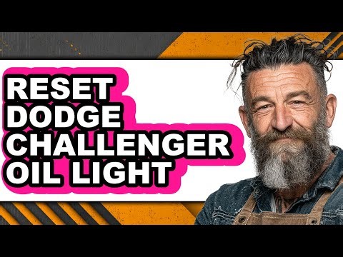 How To Reset Dodge Challenger Oil Light - Step By Step