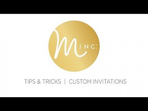 MINC. TIPS & TRICKS: ADD FOIL TO YOUR CUSTOM PRINTS
