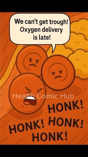 How Cholesterol Clogs Your Arteries — Explained in a Funny Comic!
