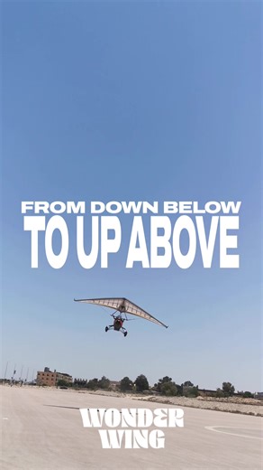 Witness the magic of the open sea of North Coast from high above in the sky with Wonder Wing. #WonderWing #WondersInTheSky #Microlight