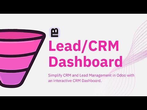 Odoo CRM Dashboard | Odoo App Store