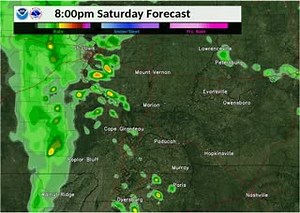 2.2K views · 29 reactions | [8 PM Saturday, Dec. 28] Here is forecast model radar loop through the early morning hours of Sunday. It won't be exactly correct, but it gives you an idea how about the next round of storms that will move into southeast Missouri after midnight. | US National Weather Service Paducah Kentucky | Facebook