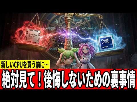 自作PCゲーマー大歓喜！AMDとIntelの「血みどろ値下げ競争」が遂にスタート!?【ずんだもん】