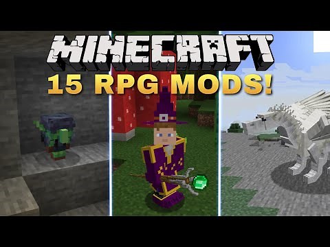 15+ Mods to Transform Minecraft into a Medieval-Fantasy RPG! Minecraft Forge 1.16.5