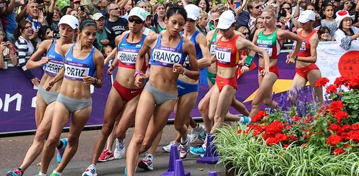 Don’t run (and don’t laugh) – the little-known history of racewalking