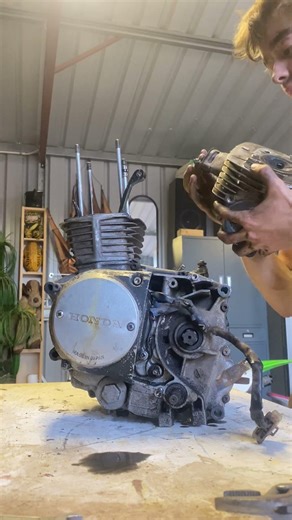 Honda SL125 rebuild #automobile #motorcycle #vintage #rebuild #engineering