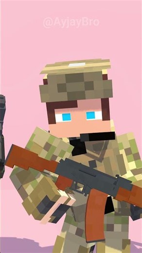 4 Friends (Army Outfits) 🫡🪖 - MAIZEN Minecraft Animation #shorts #minecraftanimation #maizen