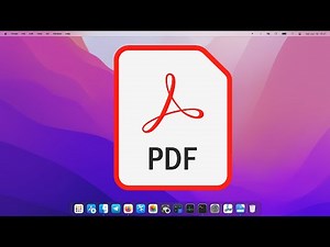 How To Open PDF On Mac