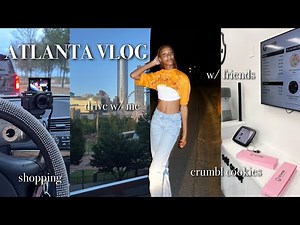 atl vlog: day in my life (shopping, new food, w/ friends)