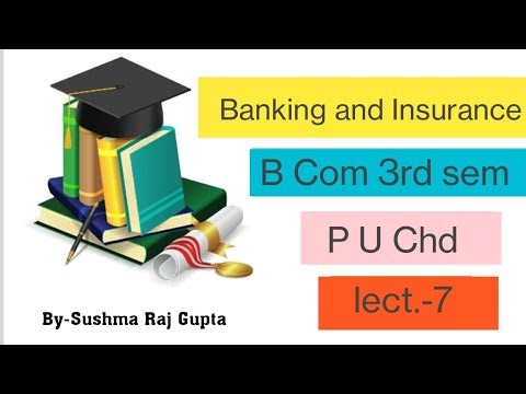 Banking and Insurance -7/ Meaning of M Banking/Virtual Banking/E Payments/B Com PU Cud.