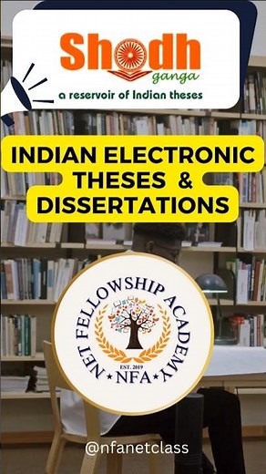 Shodhganga: Unlocking India's Research Treasures UGC NET CG SET