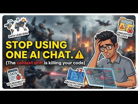 Why Your AI Projects Fail at Scale: The Single-Agent Ceiling #vibecoding #aicoding