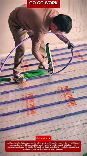 Professional Floor Heating Pipe Installation Method for Radiant Heating Systems in Residential Build