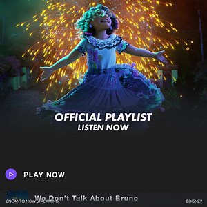 2.4K reactions · 342 shares | We don't talk about Bruno 狼, but we DO talk about the Happiest Playlist on Earth! 曆✨ Stream all your favorite Disney songs from Encanto, Frozen, Moana, and more on the Disney Hits playlist!  | Walt Disney Records | Facebook