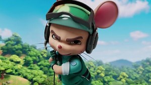 舒克贝塔第四季[普通话版] 【精彩cut连连看】惊心动魄！勇士贝塔空中钢索表演