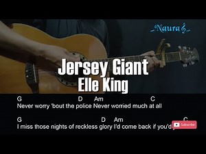 Elle King - Jersey Giant Guitar Chords Lyrics
