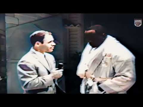 RARE Sonny Liston Interview before the first Ali fight 1964 in Color