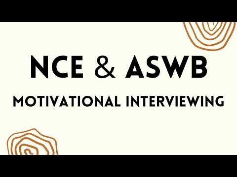 Motivational Interviewing for NCE & ASWB (LMSW) Exam Prep | Stages of Change, Practice Questions