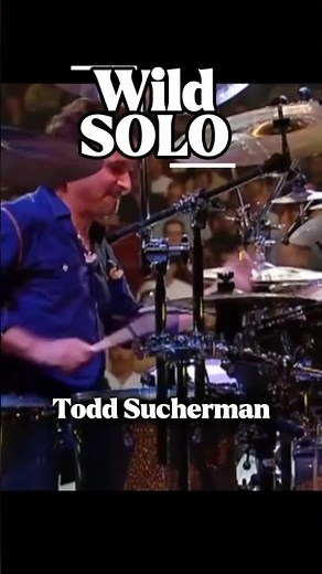 Wild Solo Drum Todd Sucherman #solodrum #drums #drummer #drumsolo