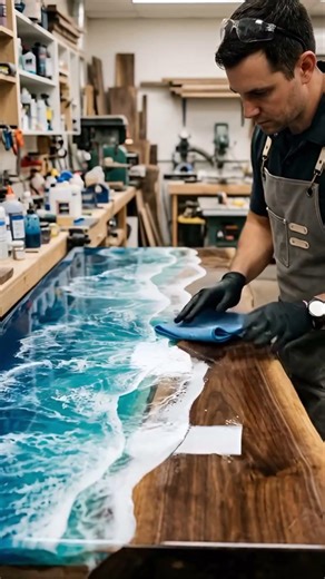 Comment for tutorials-Ocean table #asmr #satisfying #satisfyling #asmrsounds #relaxing #relxing