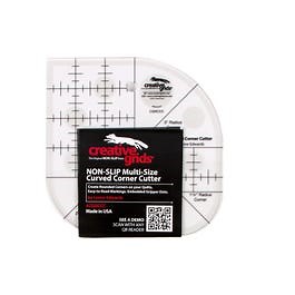Creative Grids Multi-Size Curved Corner Cutter Ruler | Creative Grids #CGRCCC