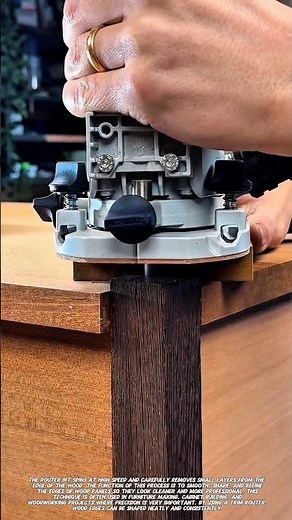 Edge Trimming with Router | Professional Wood Edge Finishing Technique.