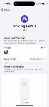 Set an away message on your text or iMessages.