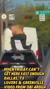 It's Friday! This man was seen dancing on top of a car on Lovers Lane and Greenville in Dallas, TX | Carrollton City Limits and Surrounding Cities