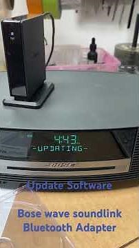 Update Software for Bose Wave Music System - Bose wave soundlink Bluetooth Adapter