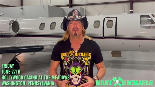 39K views · 1.2K reactions | TONIGHT is going to rock at Hollywood Casino at the Meadows  Don't forget to reserve your Meet & Greet at the merch booth before they sell out - it's going to be a slam-packed party & nothing but a good time落 | Bret Michaels | Facebook