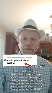 Naturally occurring radioactive material (NORM). | Robert Bruce Hayes