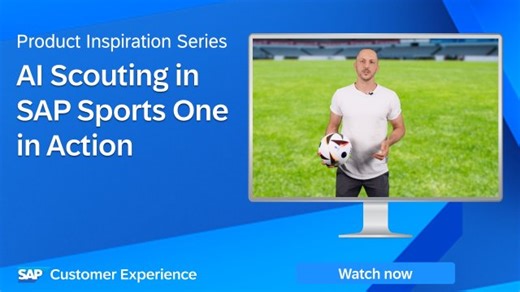AI Scouting in SAP Sports One in Action