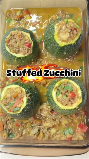 Stuffed Zucchini 😊❤️🇫🇷 #cooking #Zucchini #cookingatwork #yummyfood #yummyyummy | Mary Jane Dumayas