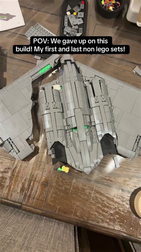 Frustration in Building a B2 Bomber Model