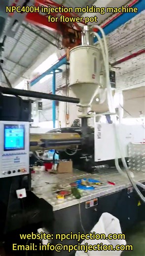 NPC400H High-Speed Injection Molding Machine for Flower Pot