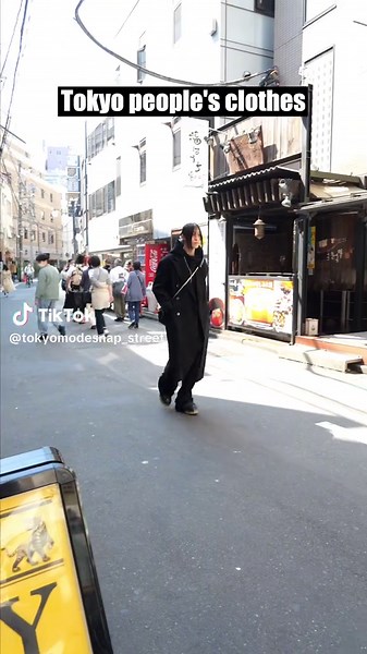 Exploring Tokyo's Street Fashion in All Black