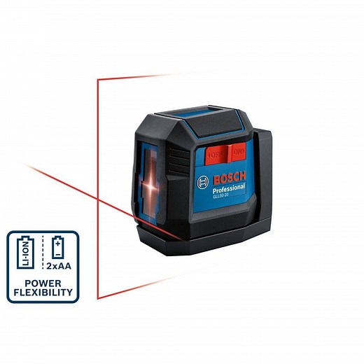 Reviews for Bosch 50 ft. Dual Power Battery Red Beam Self-Leveling Cross-Line Laser Level | Pg 1 - The Home Depot