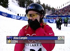#OnThisDay 👉 "OH MY GOD! I WON THE OLYMPICS!" 😱 Twenty one years ago, Alisa Camplin became an Olympic champion in the women's aerials at Salt Lake City 2002, where she captured our hearts in a raw display of emotion in victory 💚💛 Alisa defied all odds of making it to the Games, let alone the podium, debuting at her first Games only six weeks after fracturing both her ankles. Olympic Winter Institute of Australia | Snow Australia | Australian Olympic Team